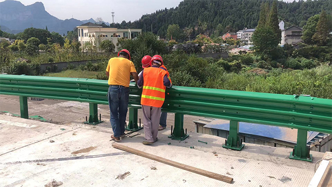 云浮高速公路护栏板的维护确保道路安全的关键环节